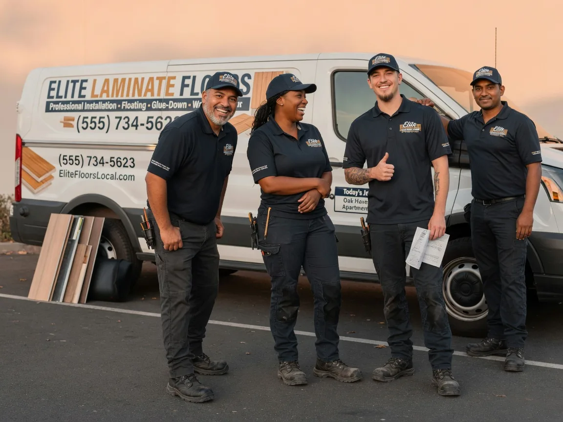 Laminate flooring installation company in Lansford, ND